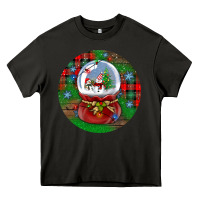 Asphalt snow globe christmas ornament Heavy Core Tee - BundleAndBundleShop