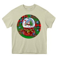 Mossy snow globe christmas ornament Heavy Core Tee - BundleAndBundleShop