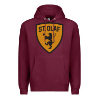 Burgundy St. Olaf college Premium Hoodie - DesigneFamous