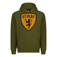 Army Green St. Olaf college Premium Hoodie - DesigneFamous