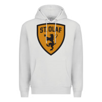 Dove Grey St. Olaf college Premium Hoodie - DesigneFamous