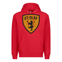 Red St. Olaf college Premium Hoodie - DesigneFamous