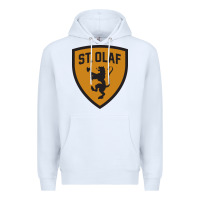 White St. Olaf college Premium Hoodie - DesigneFamous