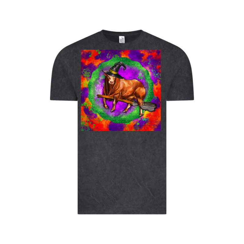 Halloween Red Angus Bull Vintage Tee by LillyAllenDesigns | Teevron