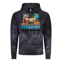 Cloud Black teachers change the world Vintage Hoodie - BarkalooDesign