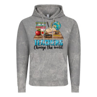 Cloud Rock teachers change the world Vintage Hoodie - BarkalooDesign