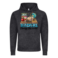 Vintage Black teachers change the world Vintage Hoodie - BarkalooDesign