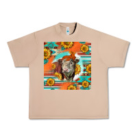 Burro Hereford Bull Urban Heavy Tee - LillyAllenDesigns