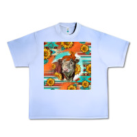 Grape Ice Hereford Bull Urban Heavy Tee - LillyAllenDesigns