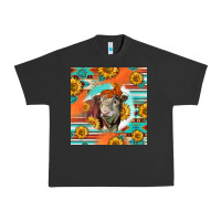 Pigment Black Hereford Bull Urban Heavy Tee - LillyAllenDesigns