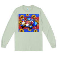 Matcha American flag gnomes truck sunflowers star leopard glitter Long Sleeve Tee - Artiststas