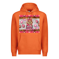 Carrot easter pink camouflage egg hunter  bunny Premium Hoodie - BarkalooDesign