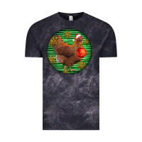 Cloud Black new hampshire red chicken christmas Vintage Tee - LillyAllenDesigns