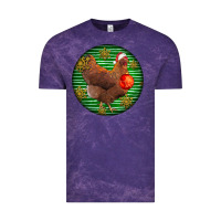 Cloud Purple new hampshire red chicken christmas Vintage Tee - LillyAllenDesigns