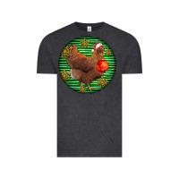 Vintage Black new hampshire red chicken christmas Vintage Tee - LillyAllenDesigns