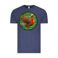 Vintage Denim new hampshire red chicken christmas Vintage Tee - LillyAllenDesigns