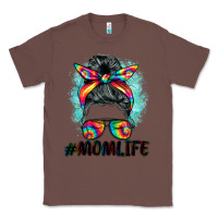 Chestnut tie dye momlife messy bun Classic Tee - BarkalooDesign