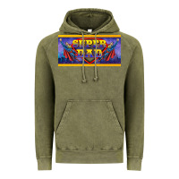 Vintage Olive super dad Vintage Hoodie - BarkalooDesign