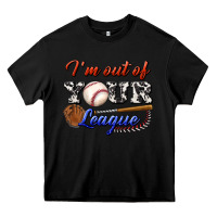Black i' m out of your league Heavy Core Tee - BundleAndBundleShop