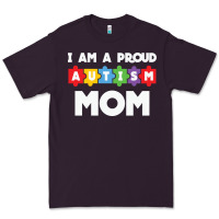 Plum LIL Autism Mom Premium Tee - CowhideDigitalArt
