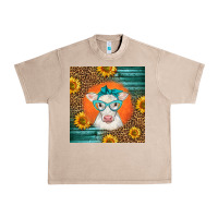 French Oak charolais cow Urban Heavy Tee - LillyAllenDesigns