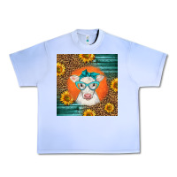 Grape Ice charolais cow Urban Heavy Tee - LillyAllenDesigns