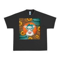 Pigment Black charolais cow Urban Heavy Tee - LillyAllenDesigns