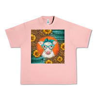 Salmon charolais cow Urban Heavy Tee - LillyAllenDesigns