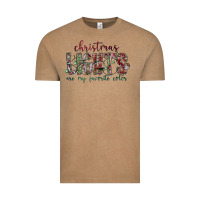 Vintage Coffee Dreaming Wine Christmas Vintage Tee - SublimationCraftShop