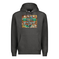 Charcoal Heather grateful cross Premium Hoodie - BarkalooDesign