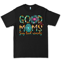 Black Good Moms Say Bad Words Premium Tee - CowhideDigitalArt