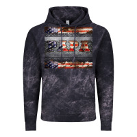 Cloud Black papa metal and american flag tumbler Vintage Hoodie - BarkalooDesign