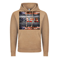 Vintage Coffee papa metal and american flag tumbler Vintage Hoodie - BarkalooDesign