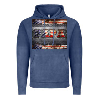 Vintage Denim papa metal and american flag tumbler Vintage Hoodie - BarkalooDesign