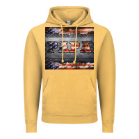 Vintage Mustard papa metal and american flag tumbler Vintage Hoodie - BarkalooDesign