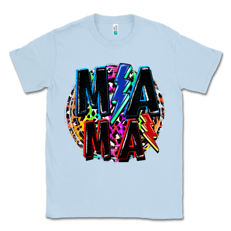 Mama Lightning Bolts Mother's Day Classic Tee by FaDigitalArtStudio | Teevron