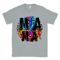Heather Grey Mama lightning bolts Mother's Day Classic Tee - FaDigitalArtStudio