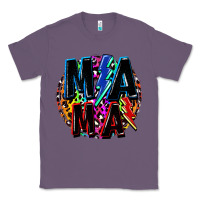 Lavender Mama lightning bolts Mother's Day Classic Tee - FaDigitalArtStudio