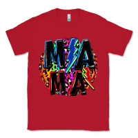 Red Mama lightning bolts Mother's Day Classic Tee - FaDigitalArtStudio