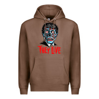 Chestnut they live Premium Hoodie - DesigneFamous