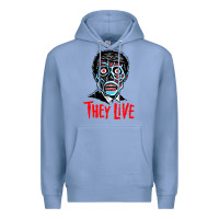 Colony Blue they live Premium Hoodie - DesigneFamous
