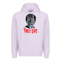 Lilac they live Premium Hoodie - DesigneFamous