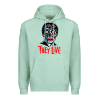 Seafoam they live Premium Hoodie - DesigneFamous