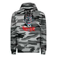 Slate Camo they live Premium Hoodie - DesigneFamous