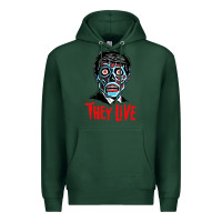 Sports Green they live Premium Hoodie - DesigneFamous