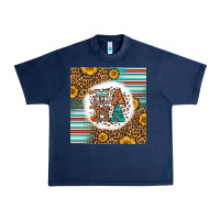 Navy western fall mama Urban Heavy Tee - LillyAllenDesigns