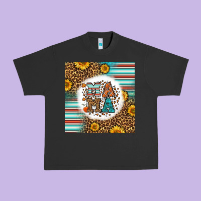Western Fall Mama Urban Heavy Tee Designed By Lillyallendesigns