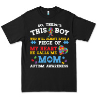 Lil Autism Mom Premium Tee | Teevron