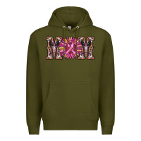 Army Green cancer sunflower mom Premium Hoodie - RanaPortraitStore