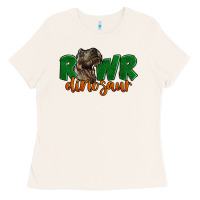 Bone Rawr Dinosaur Ladies Tee - LillyAllenDesigns